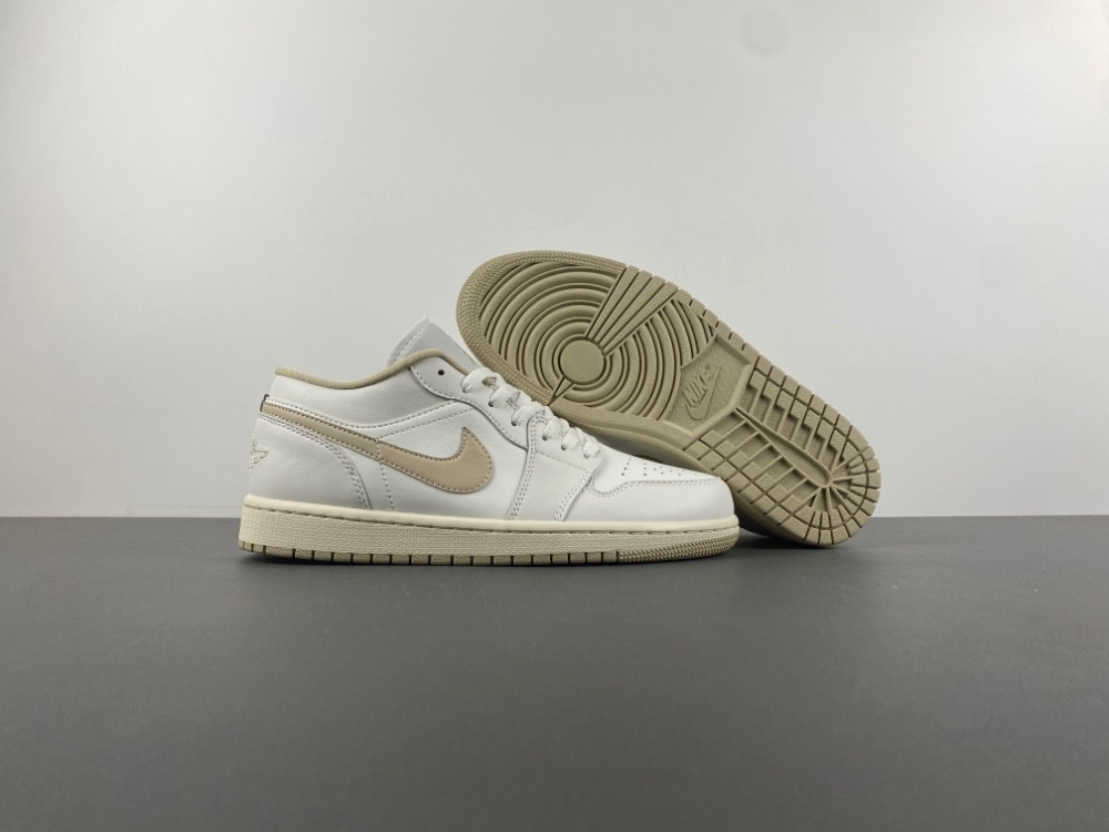 Air Jordan 1 Low ''Sail Pale Ivory'' DC0774-112