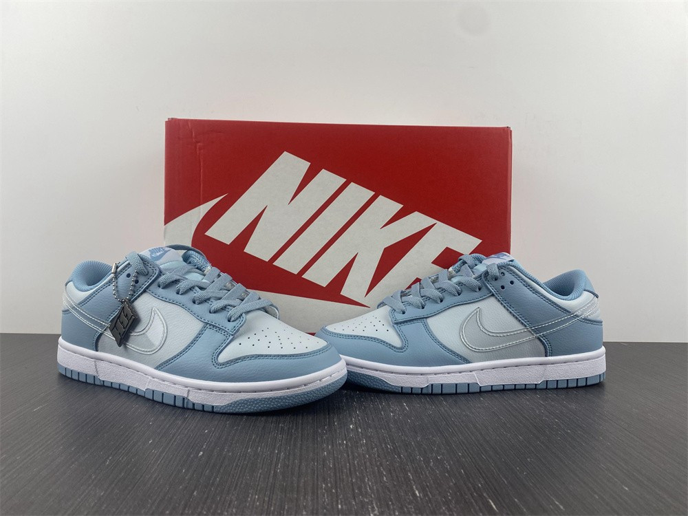 nike dunk low clear blue swh dh9765-401