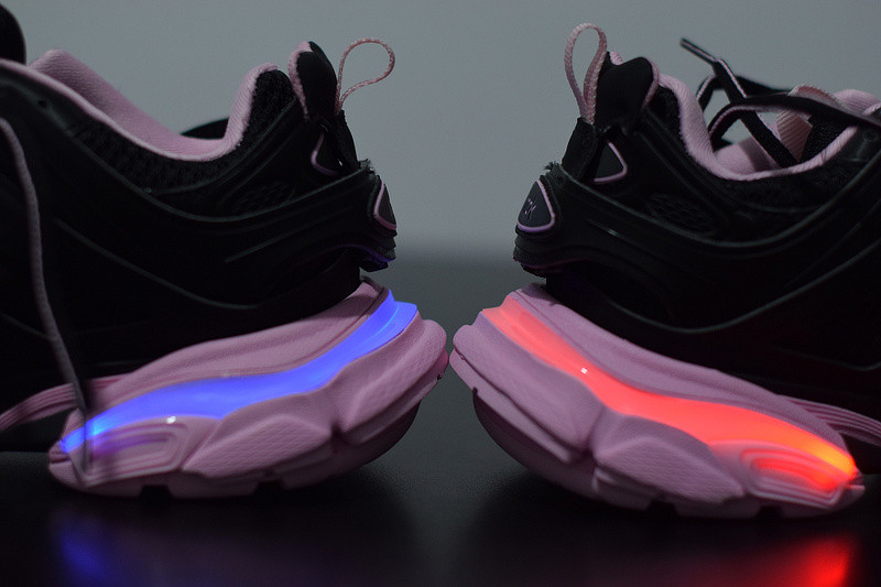 bc track mule clear sole sneakers 3.0 led