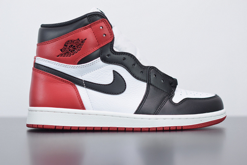 air jordan 1 retro high og "black toe 2016 release" 555088-125