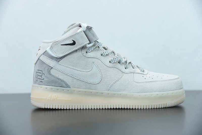 reigning champ x nike air force 1 mid ''wolf grey'' 807618-300