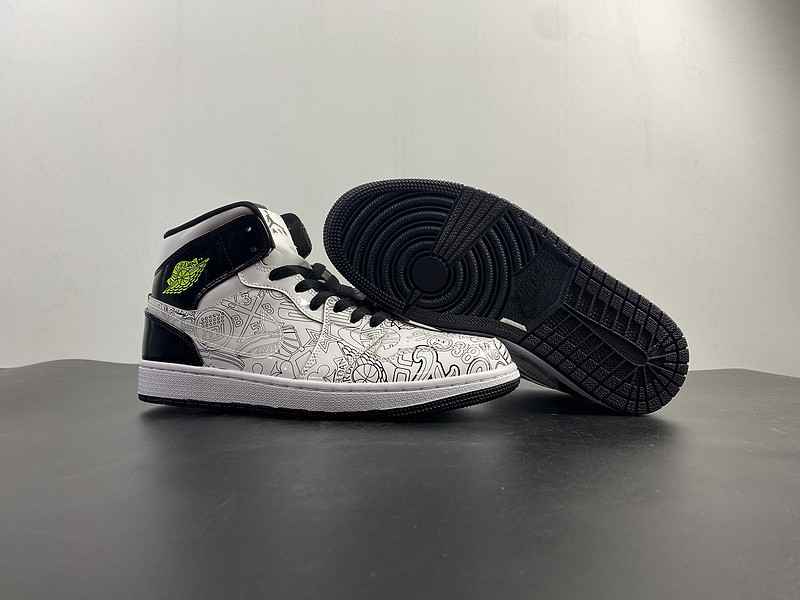 air jordan 1 mid gs “diy” dc4099-100