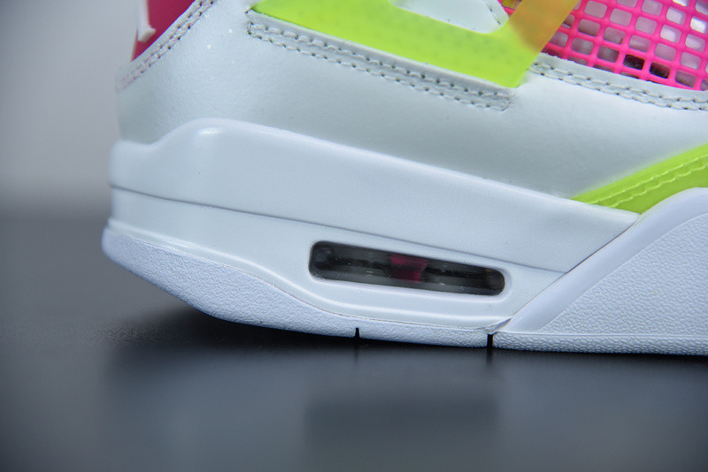 air jordan 4 girls lemon venom pink blast cv7808-100