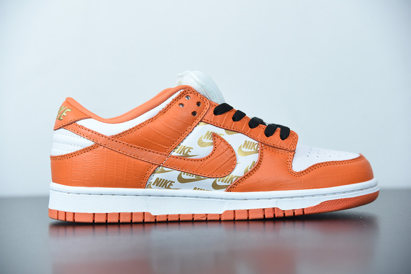nike sb dunk low S*p*e x nike orange dh3228-181