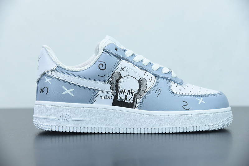 kaws x nike air force 1 low cw2288-111