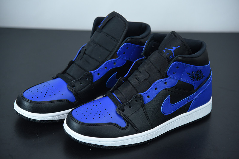 air jordan 1 mid “hyper royal” 554724-077