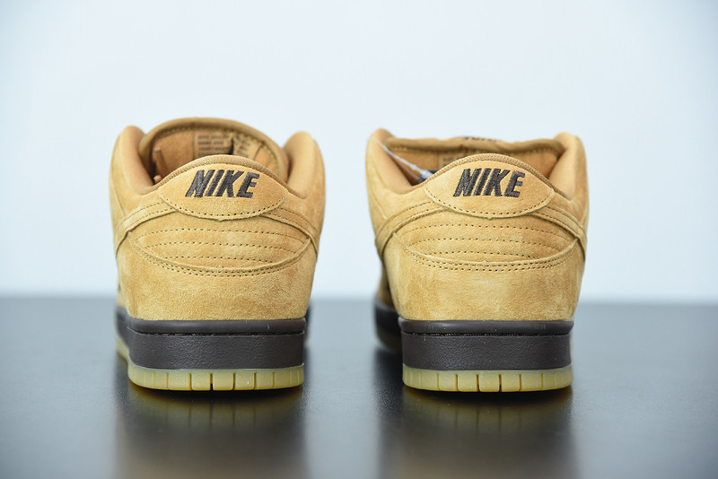 nike sb dunk low “wheat mocha” bq6817-204