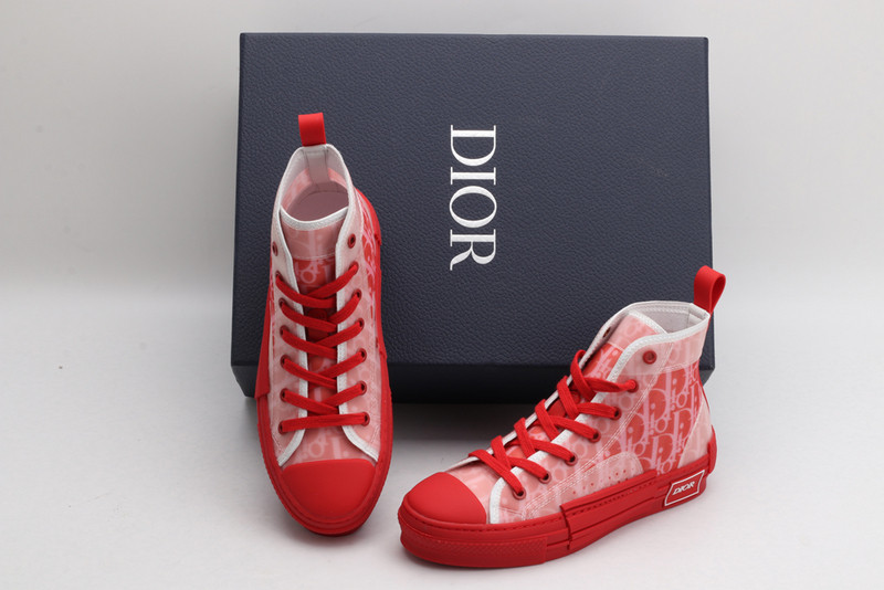 dio* b23 oblique high-top sneaker