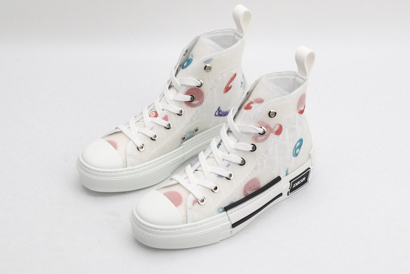 dio* b23 oblique high-top sneaker