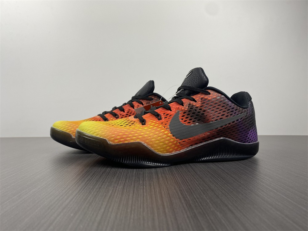 nike zoom kobe 11 em la sunset 836184-805