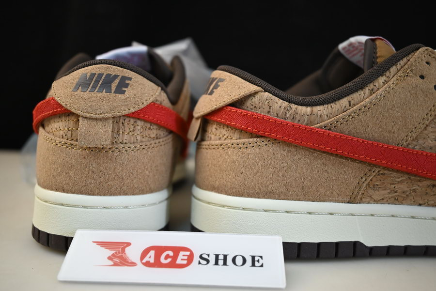clot x nike dunk low cork fn0317-121