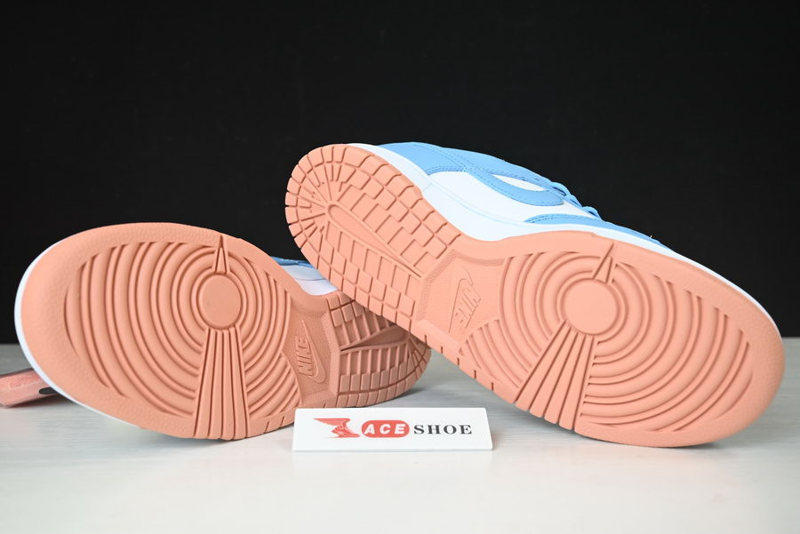 kyrie irving x nike dunk low baltic blue white dn4179-400