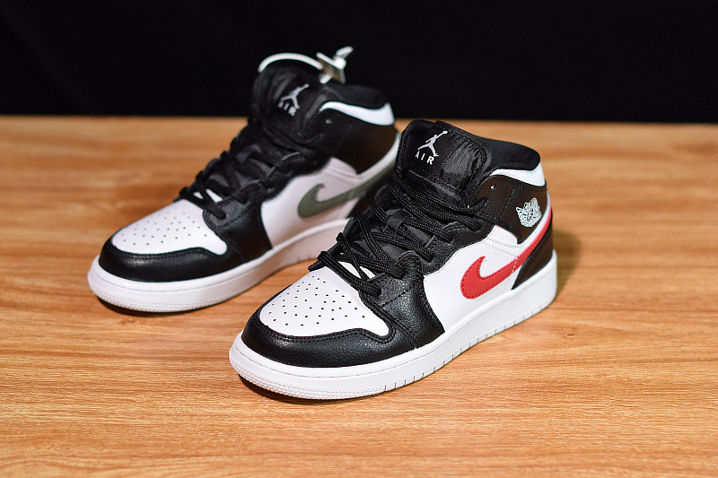 air jordan 1 mid multi-color swh(gs) 554725-052