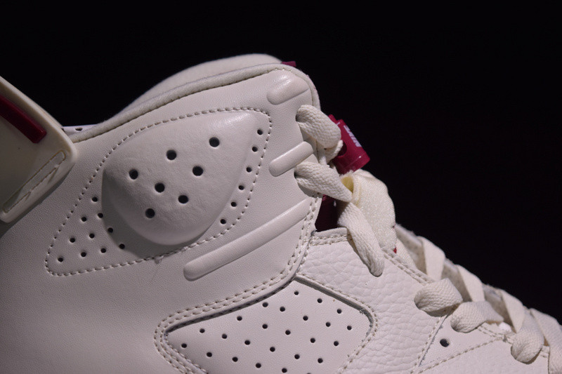 air jordan 6 retro "maroon" 384664-116