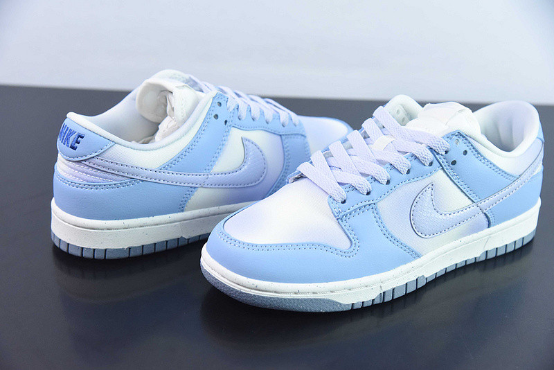 nike dunk low blue canvas fn0323-400