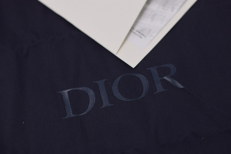 dio* b23 oblique low-top white sneaker