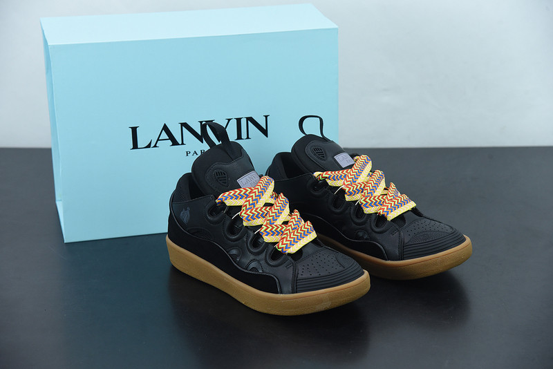 lanvin curb sneaker