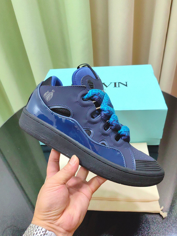 lanvin curb sneaker