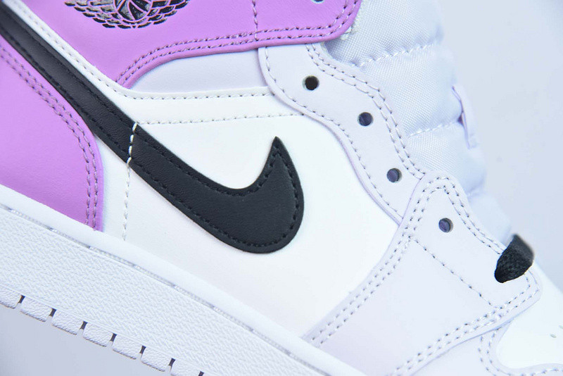 air jordan 1 mid barely grape (gs) dq8423-501