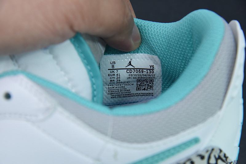 air jordan legacy 312 low “white turquoise