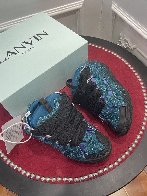 lanvin curb sneaker