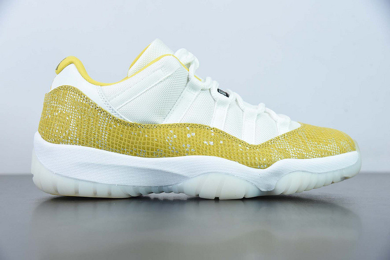 air jordan 11 low “yellow snakeskin” ah7860-107