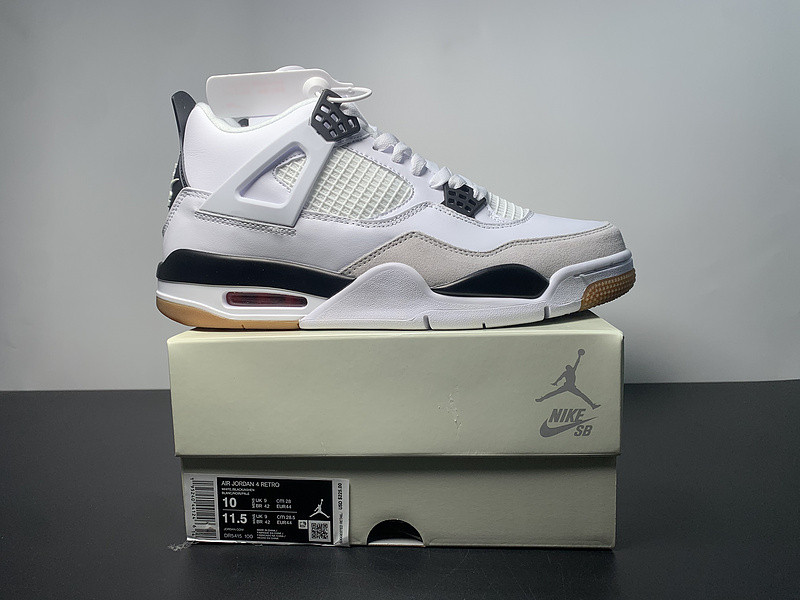 Nike SB x Air Jordan 4 “Black WHite” DR5415-100-3