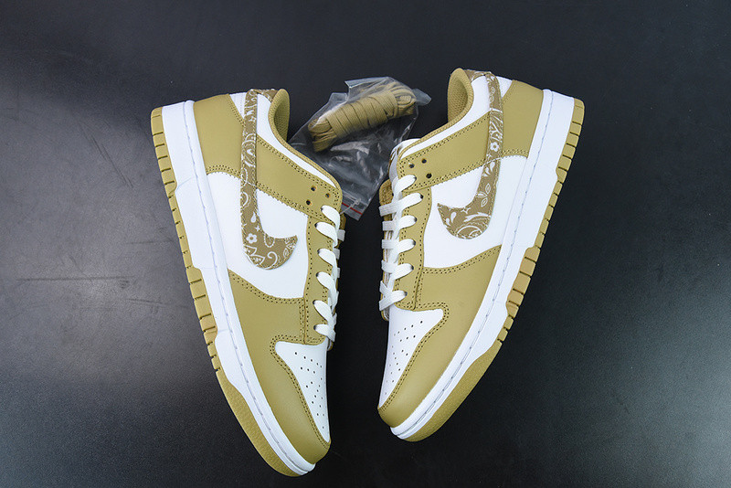 nike dunk low essential paisley pack barley (w) dh4401-104
