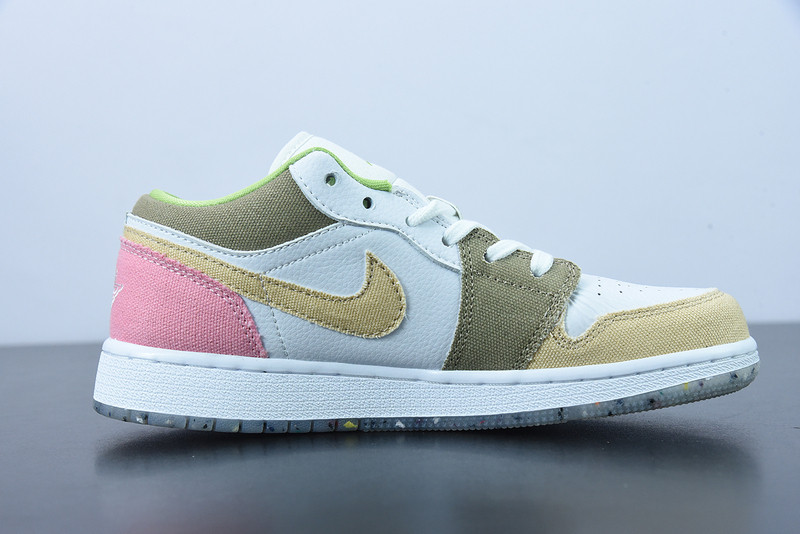 air jordan 1 low se gs ''pastel grind'' dj0341-100