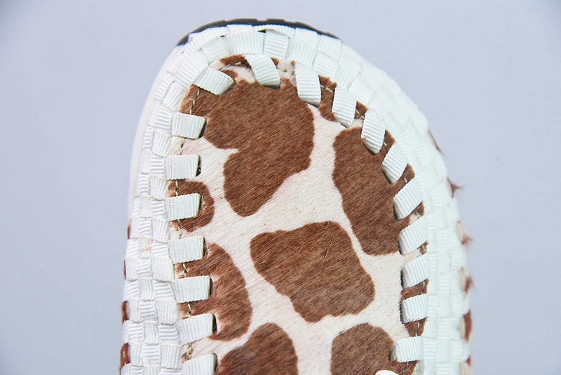 nike air footscape woven "cow print" fb1959-100