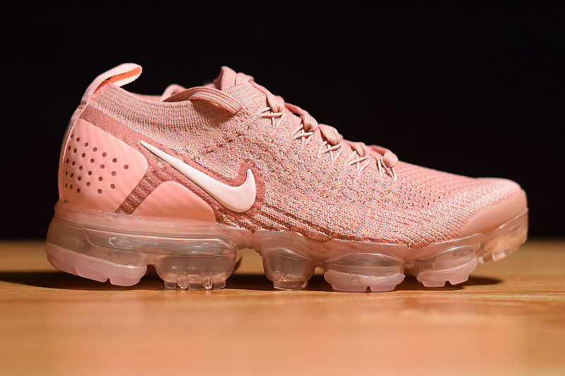 nike air vapormax flyknit 2 "rust pink" 942843-600