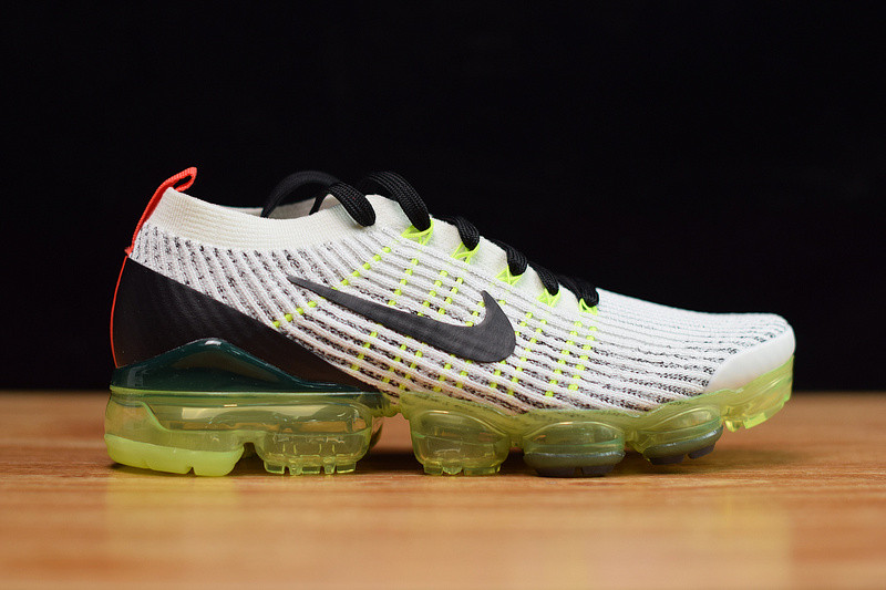 nike air vapormax flyknit 3 white black volt bright crimson aj6900-100