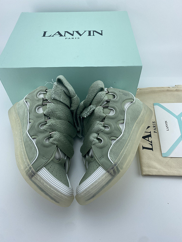 lanvin curb sneaker