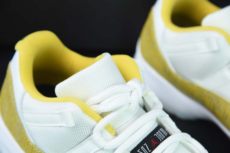 air jordan 11 low “yellow snakeskin” ah7860-107