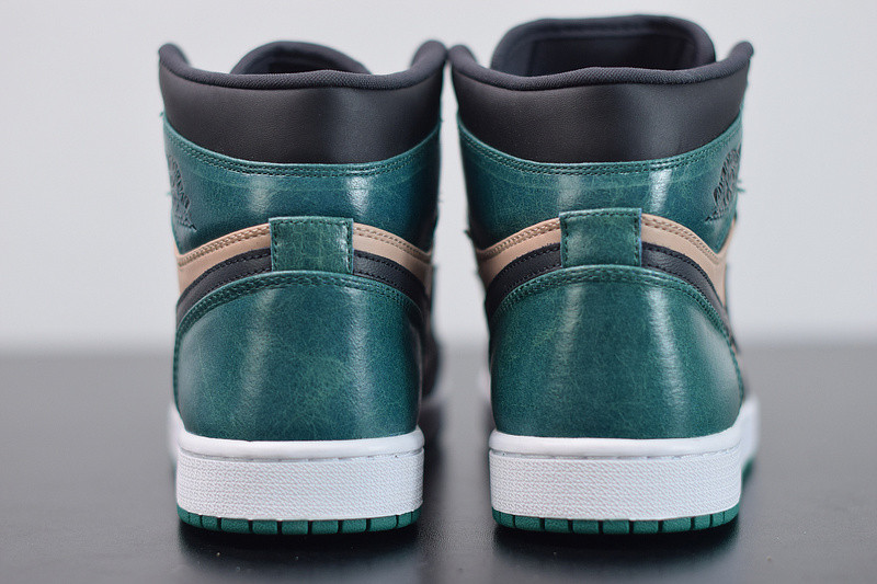 air jordan 1 high cracked metallic leather ah7389-203