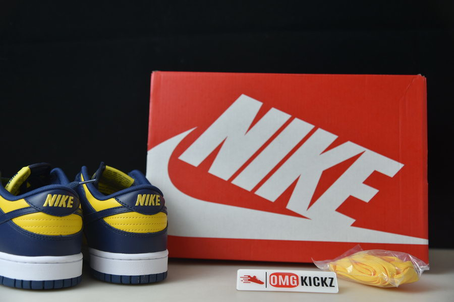 nike sb dunk low “michigan” dd1391-700