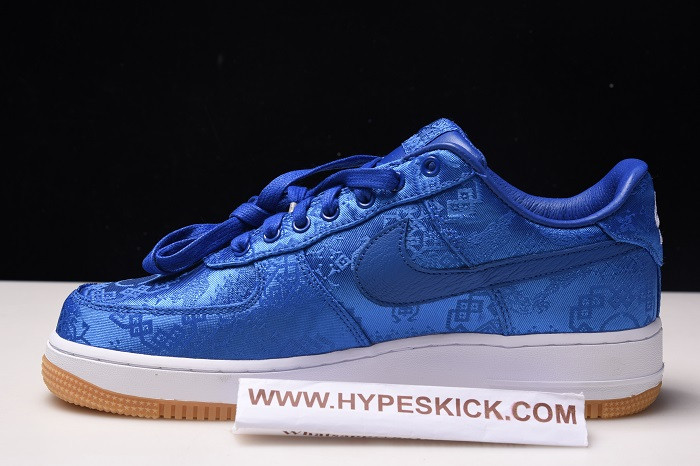 nike air force 1 low clot blue silk cj5290-400