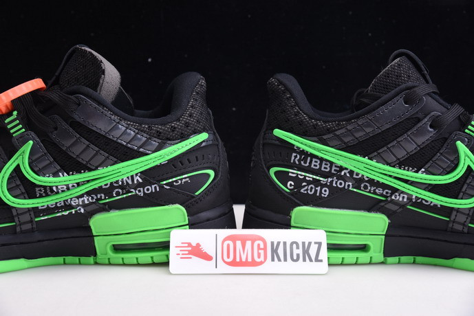 of nike air rubber dunk “”green strike“ cu6015-001