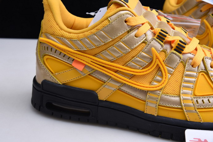 of nike air rubber dunk “”university gold“ cu6015-700