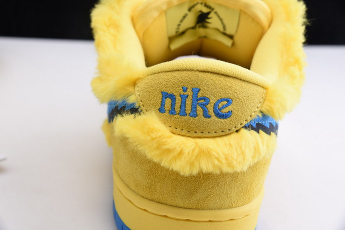 grateful dead x nike sb dunk low “yellow bear” cj5378-700